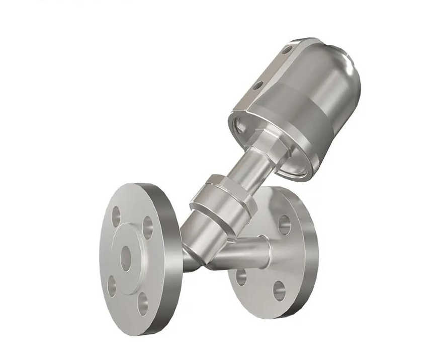 Angle Seat Valve SS Body (Flanged)